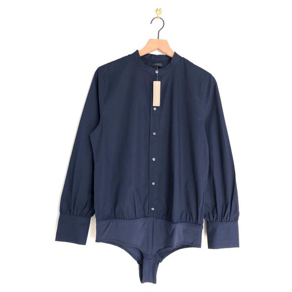 J. Crew Tops - J. Crew • Stretch Tailored Perfect Bodysuit